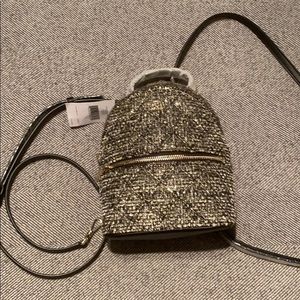 Kate Spade Mini Natalia Tweed convertible Backpack